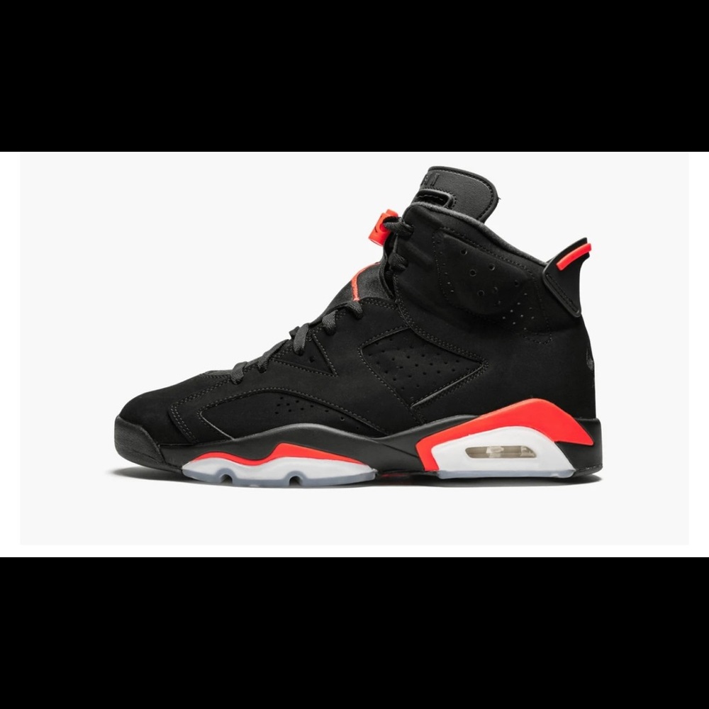 NIKE AIR JORDAN 6 RETRO BLACK INFRARED